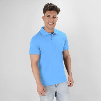 Tecnic Plus Polo Shirt - LIGHT BLUE