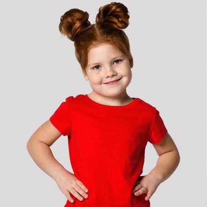 Hecom Kids Colour T-Shirt - RED