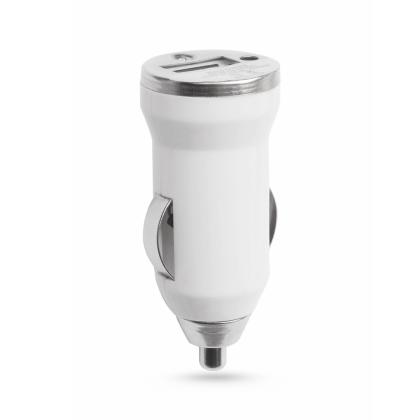 Hikal USB Car Charger - WHITE