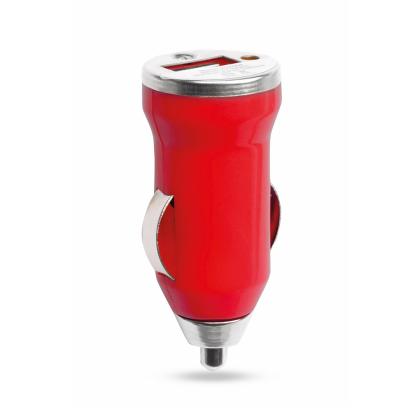 Hikal USB Car Charger - RED