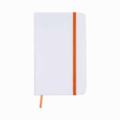 Yakis Notepad - WHITE/ORANGE
