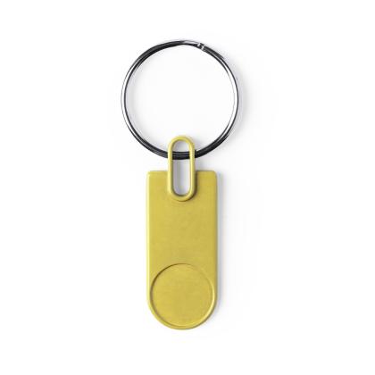 Harper Keyring - WHITE