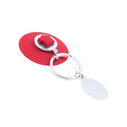 Halman Keyring Coin - RED
