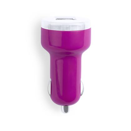 Denom USB Car Charger - FUCHSIA