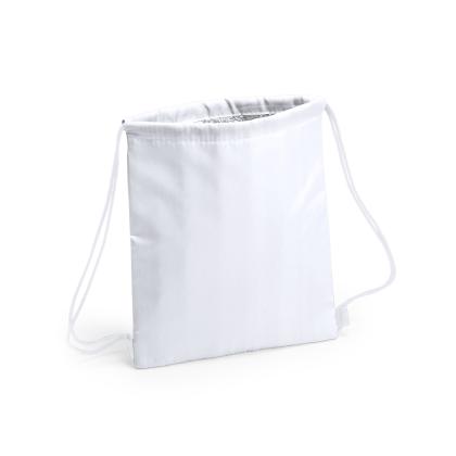 Tradan Drawstring Cool Bag - WHITE