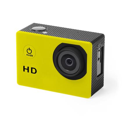Komir Action Camera - YELLOW