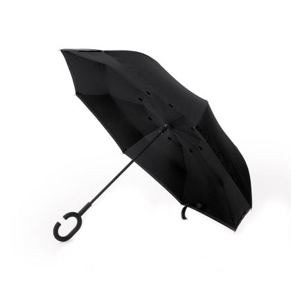 Hamfrey Reversible Umbrella - NAVY BLUE