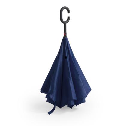 Hamfrey Reversible Umbrella - NAVY BLUE
