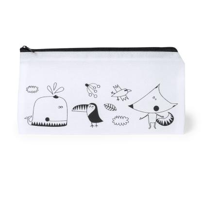 Skinga Pencil Case - WHITE