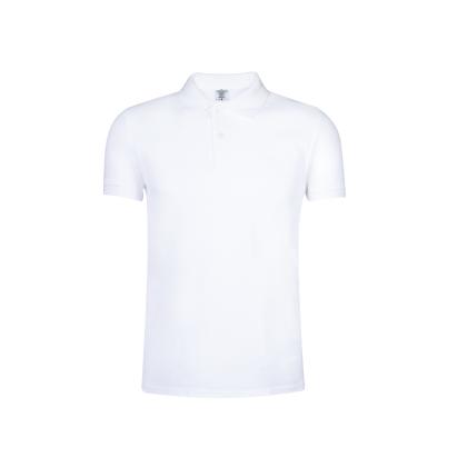 MPS180 Adult White Polo Shirt "keya" - WHITE