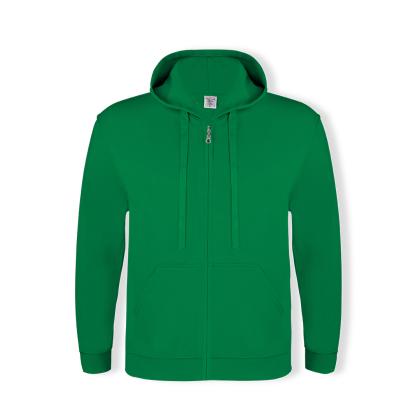 SWZ280 Adult Hooded + Zipper Sweatshirt "keya" - GREEN