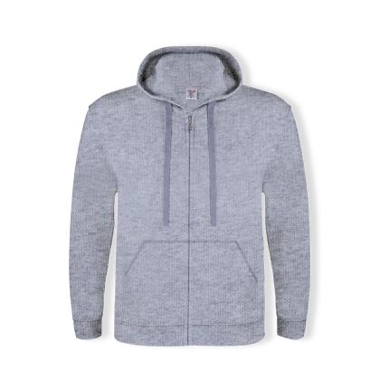 SWZ280 Adult Hooded + Zipper Sweatshirt "keya" - GREY