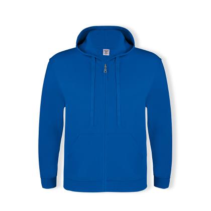 SWZ280 Adult Hooded + Zipper Sweatshirt "keya" - BLUE