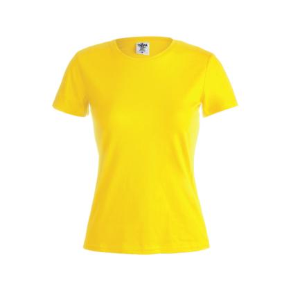 WCS150 Women Colour T-Shirt "keya" - YELLOW