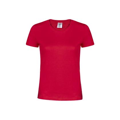 WCS180 Women Colour T-Shirt "keya" - RED