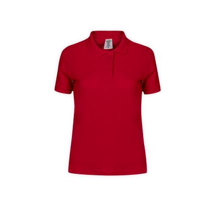 WPS180 Women Colour Polo Shirt "keya" - RED