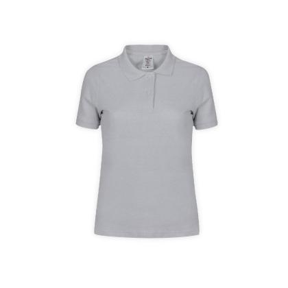 WPS180 Women Colour Polo Shirt "keya" - GREY