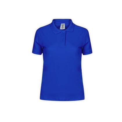 WPS180 Women Colour Polo Shirt "keya" - BLUE