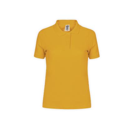 WPS180 Women Colour Polo Shirt "keya" - GOLDEN