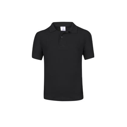 YPS180 Kids Colour Polo Shirt "keya" - BLACK