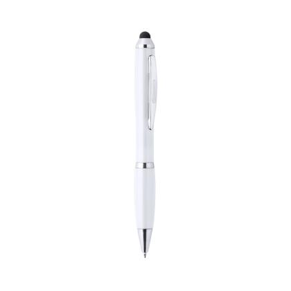 Zeril Stylus Touch Ball Pen - WHITE