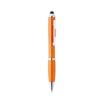 Zeril Stylus Touch Ball Pen - ORANGE