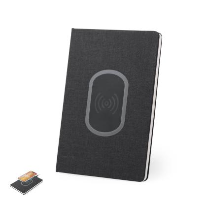 Kevant Charger Notepad - BLACK