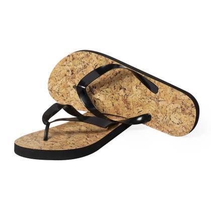 Sebrin Flip Flops - BLACK