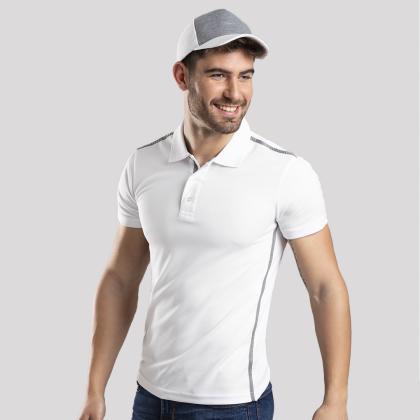 Tecnic Barclex Polo Shirt - WHITE