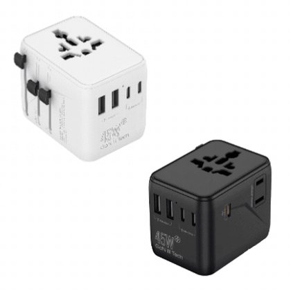 GAN 45W travel adaptor