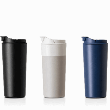 Latte ceramic travel mug 600ml