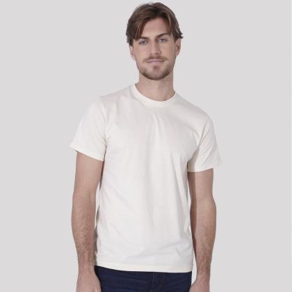 Organic Natural Adult T-Shirt "keya" - NATURAL