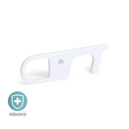 Riken Antibacterial Keyring Anticontact - WHITE