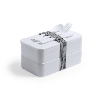 Fandex Antibacterial Lunch Box - WHITE