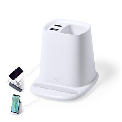 Pekon Multifunction Pencil Holder - WHITE