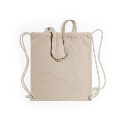 Fenin Drawstring Bag - BEIGE