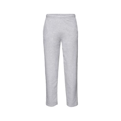 Lightweight Open Hem Trousers - GREY
