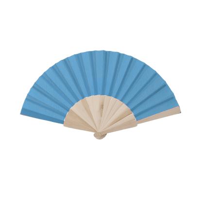 Folklore Hand Fan - ROYAL BLUE