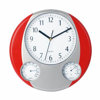 Prego Wall Clock - RED