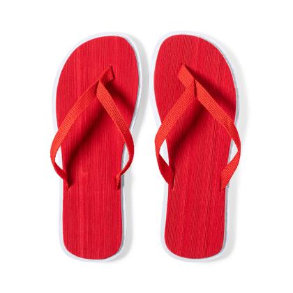 Caim&aacute;n Flip Flops - RED