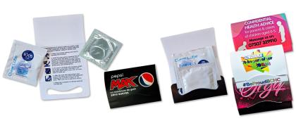 Condom & Lubricant Wraps