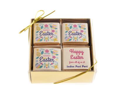 EASTER 20 NEAPOLITAN CHOCOLATE GIFT BOXES WITH BOW