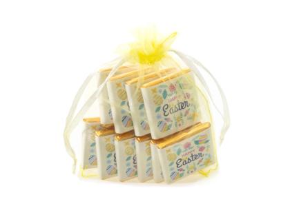 EASTER 20 NEAPOLITAN CHOCOLATE GIFT BOXES WITH BOW
