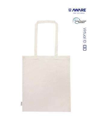 AWARE™ 5oz Natural Recycled Cotton Tote Bag
