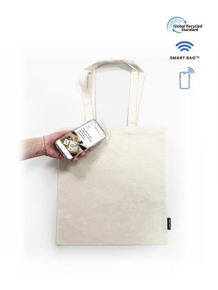 SMART BAG&trade; Recycled Cotton NFC Tote Bag