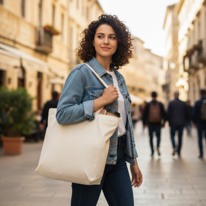 POFU Premium Canvas Tote Bag