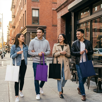 MONDO Coloured Cotton Tote Bag