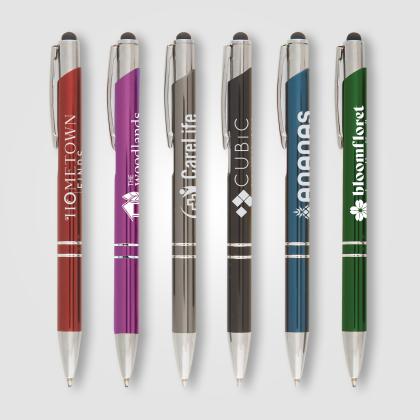 Crosby Shiny Pen w/Top Stylus