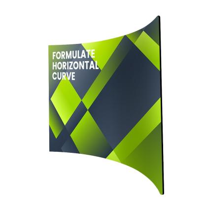 Formulate Curved Fabric Backwall