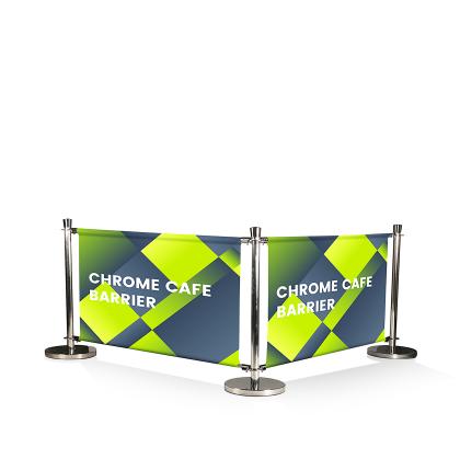 Chrome Cafe Barrier